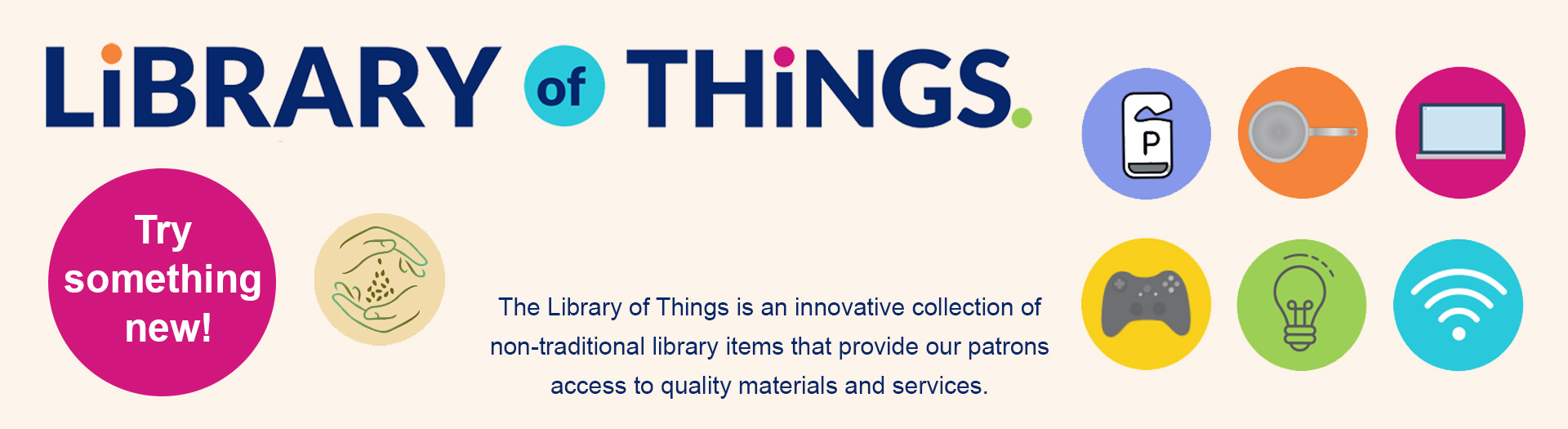 Library of Things 2023 homepage banner